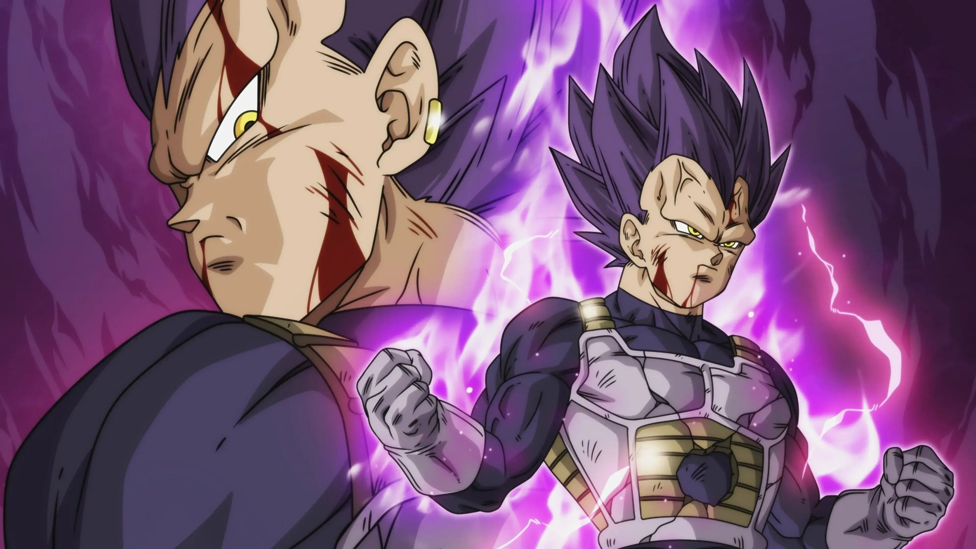 Foto de Vegetta fase Majin morado Dragon Ball