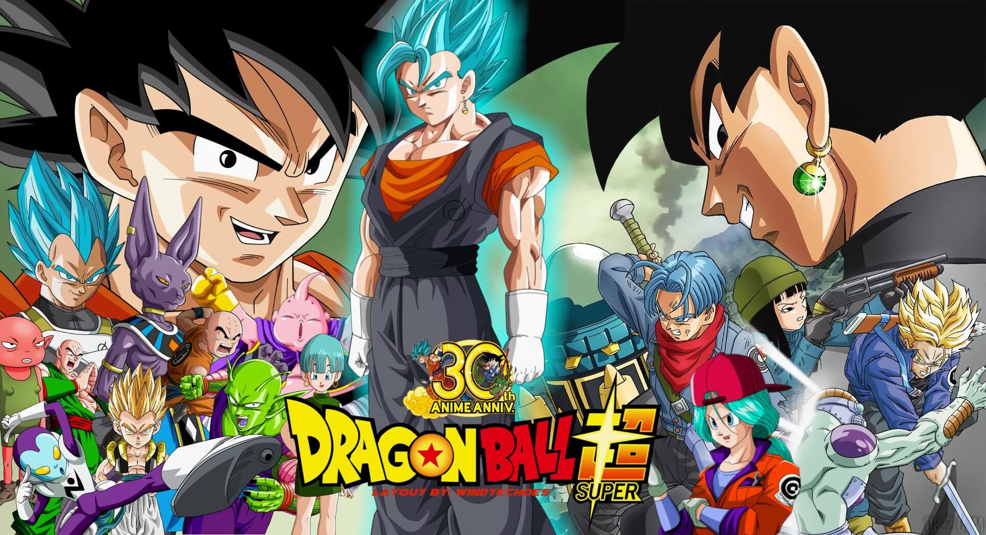 Portada de Dragon Ball Super con Goku en primer plano