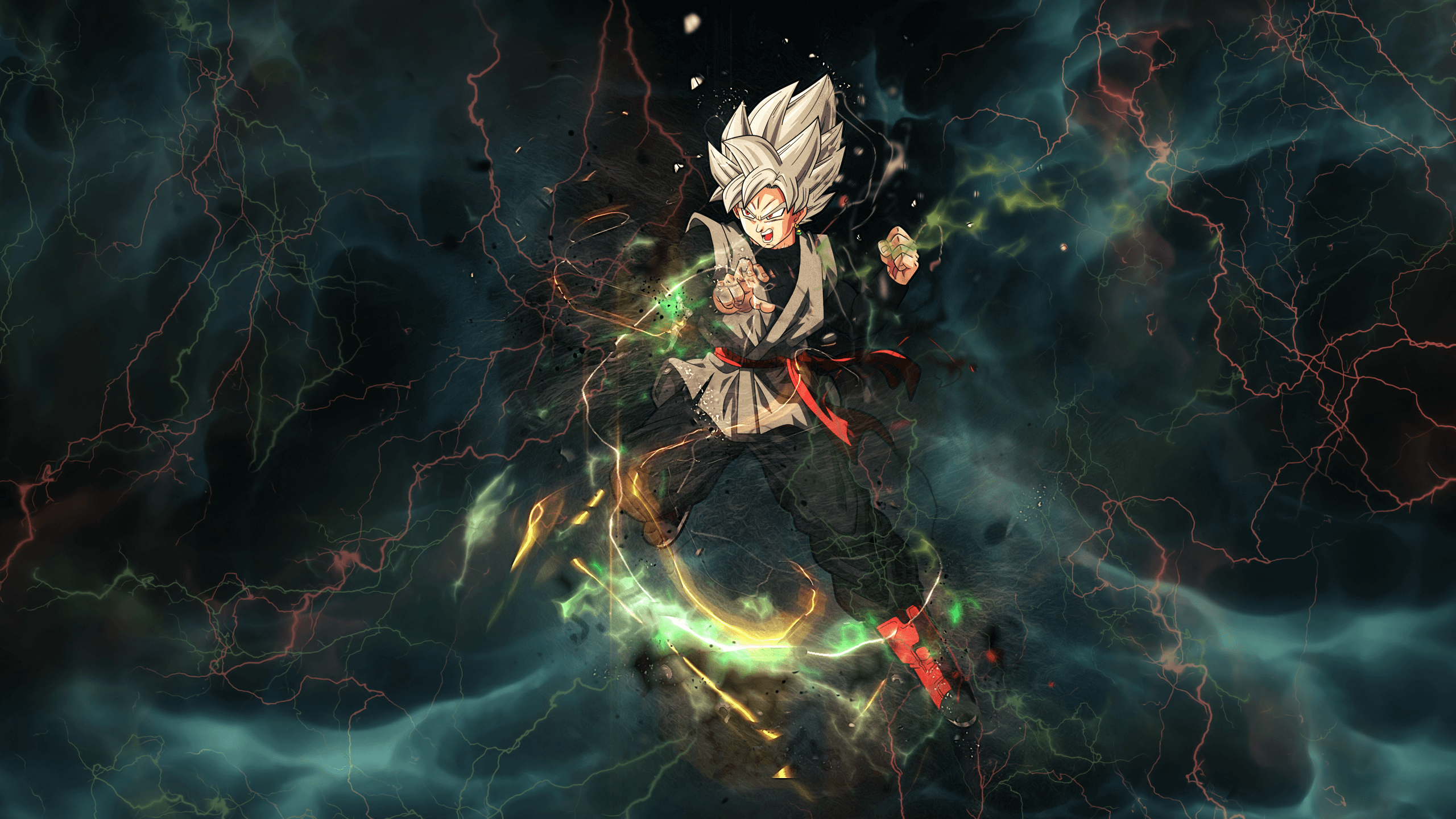 Fanart de la version Rose de Goku Black
