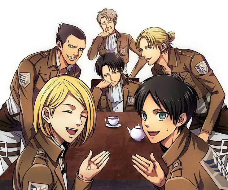 El primer escuadrón de Levi de operaciones especiales de la primera temporada